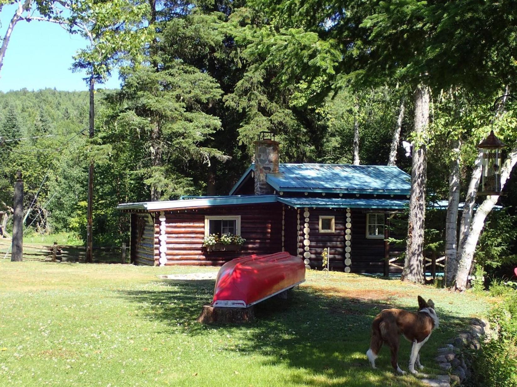 Domaine Le Bostonnais - Le Village En Bois Rond La Tuque Camera foto