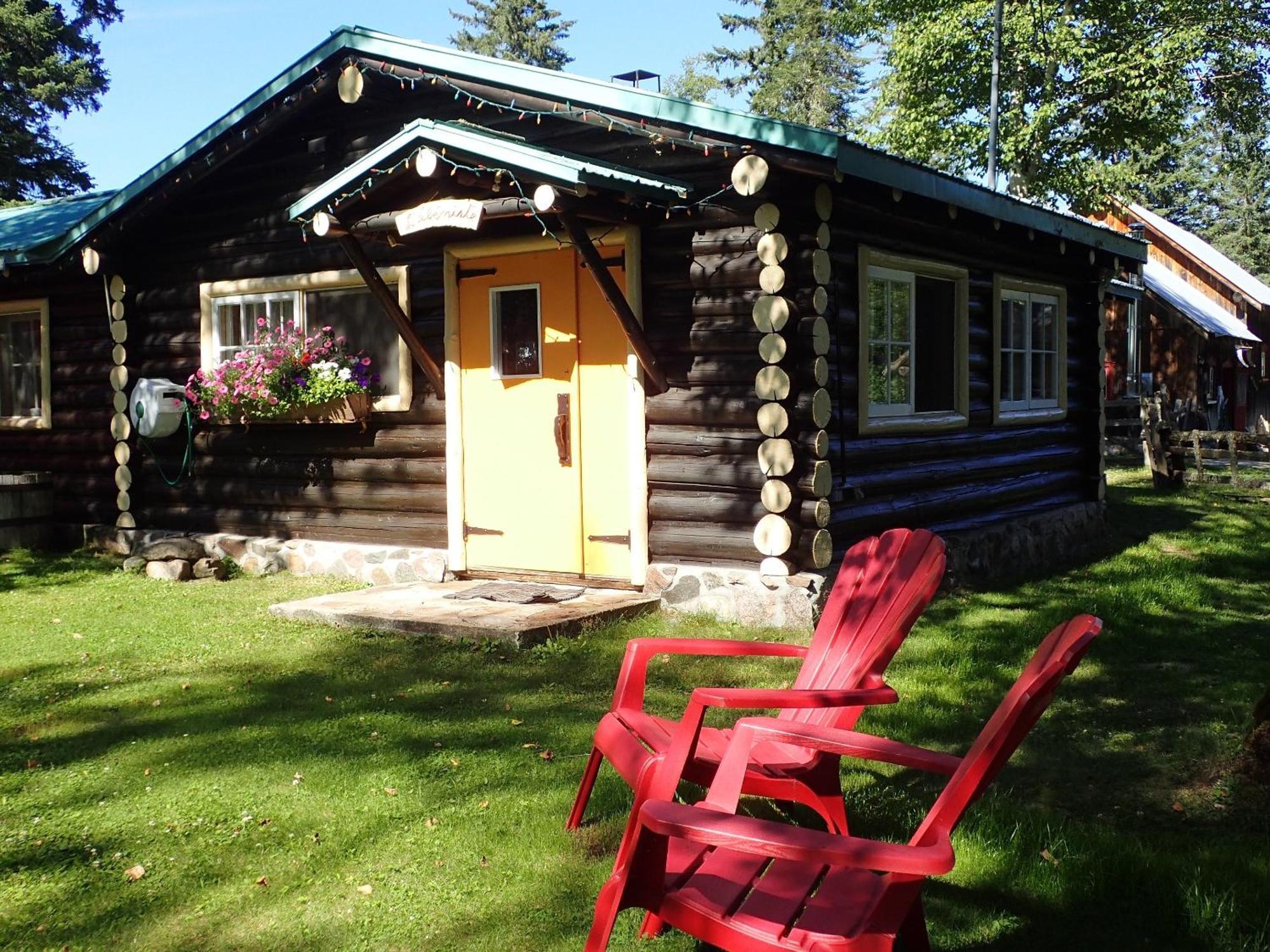 Domaine Le Bostonnais - Le Village En Bois Rond La Tuque Camera foto