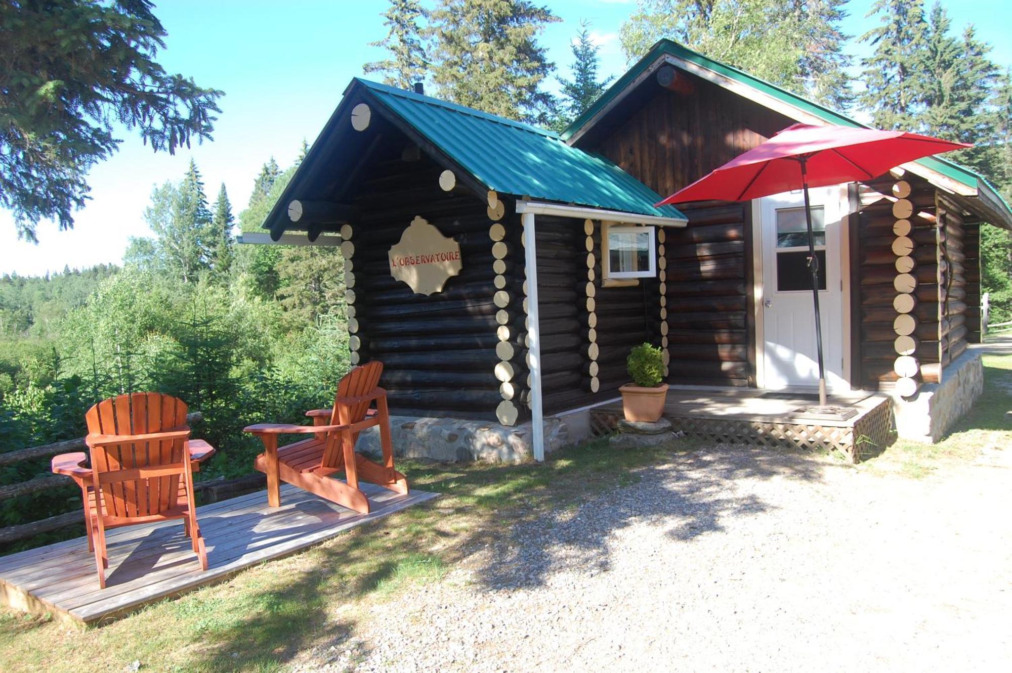 Domaine Le Bostonnais - Le Village En Bois Rond La Tuque Camera foto